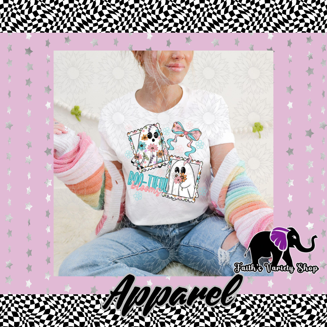 Boo-tiful Blooms Apparel