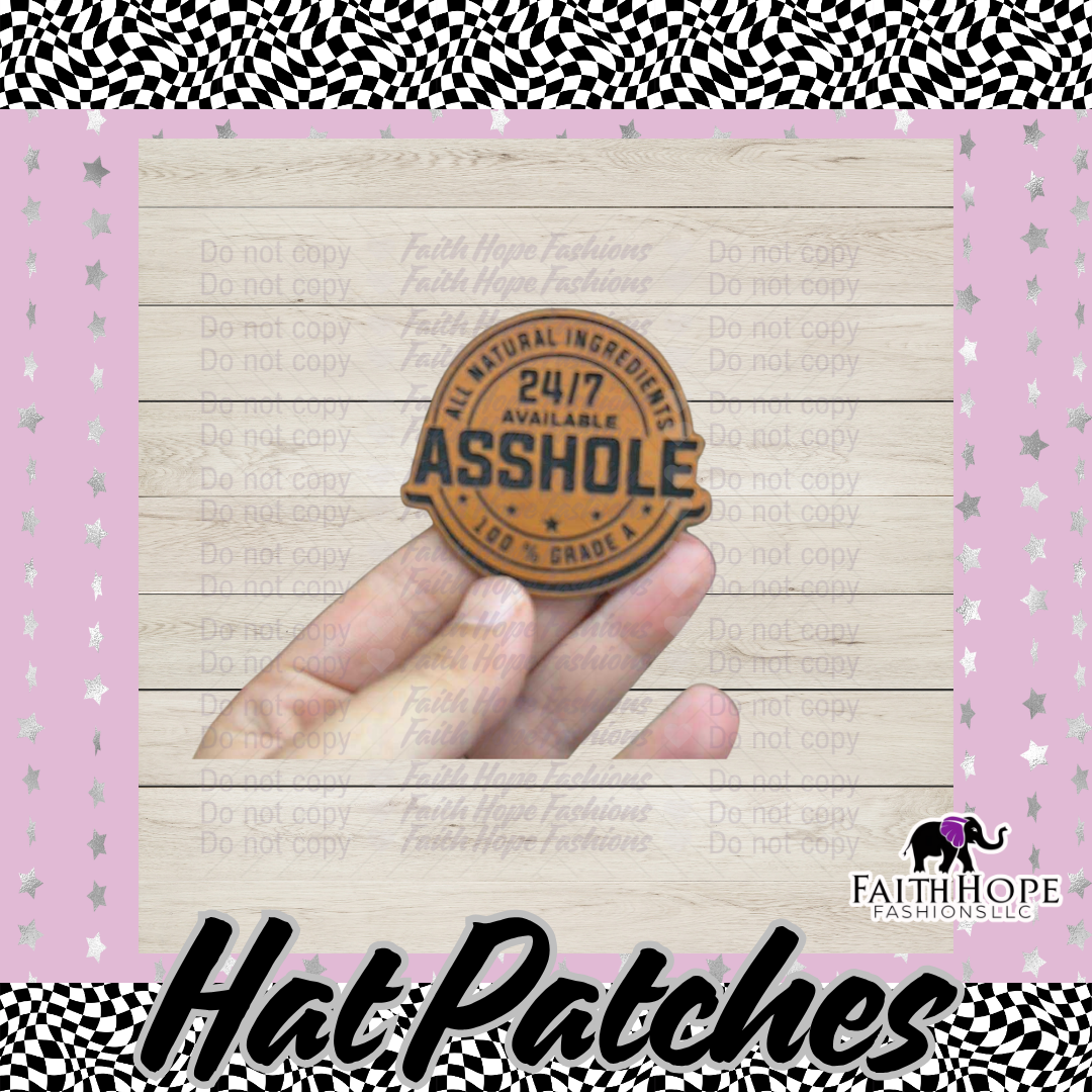 24/7 A Hole Hat Patch