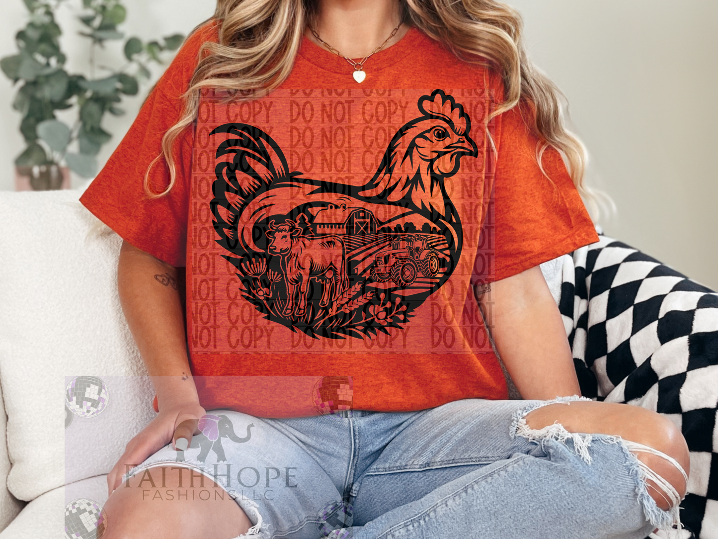Hoimestead chicken T-shirt