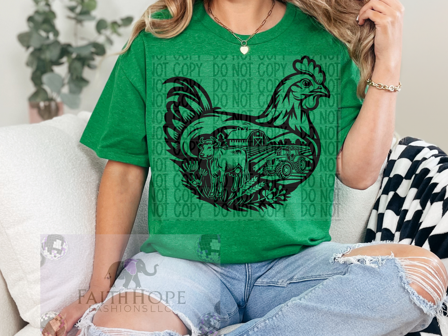 Hoimestead chicken T-shirt