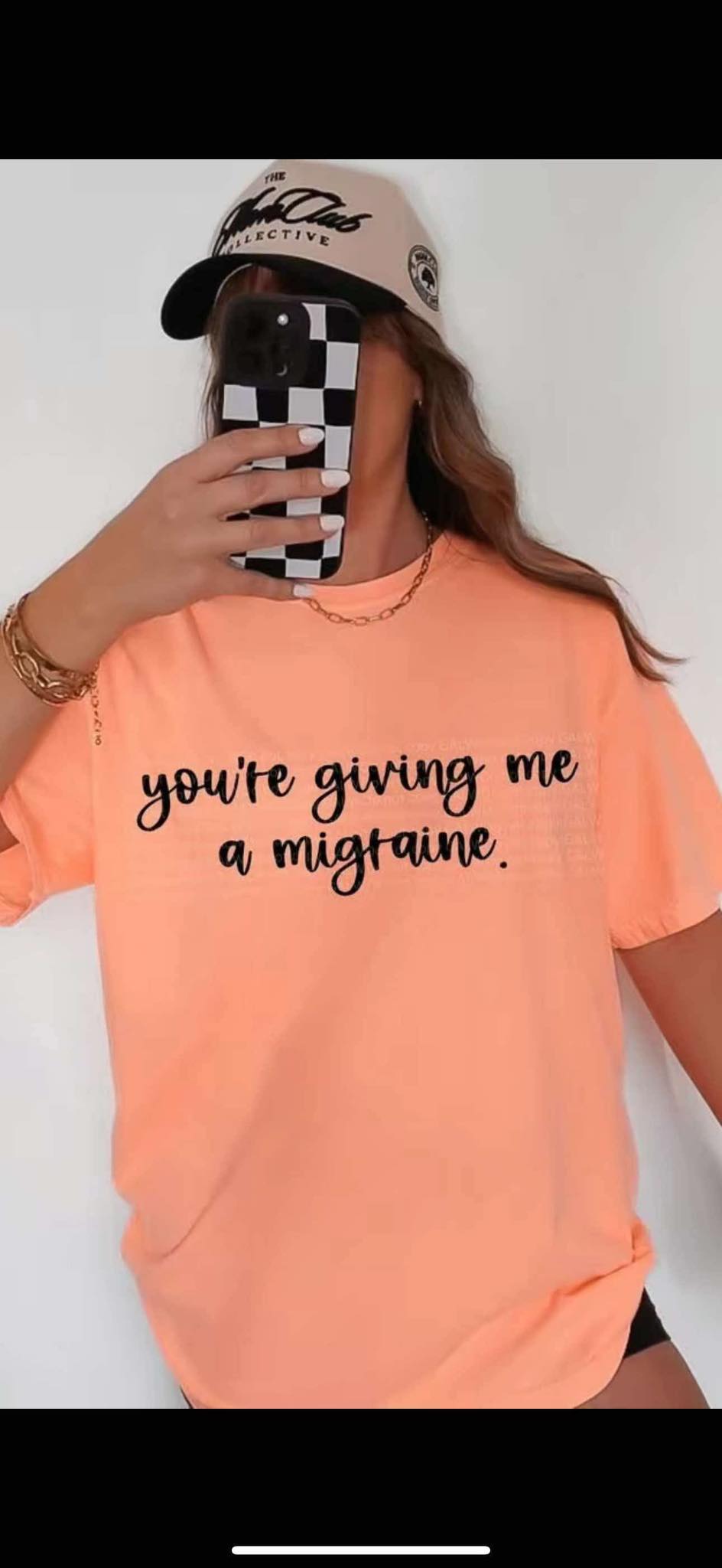 You are giving me a migraine