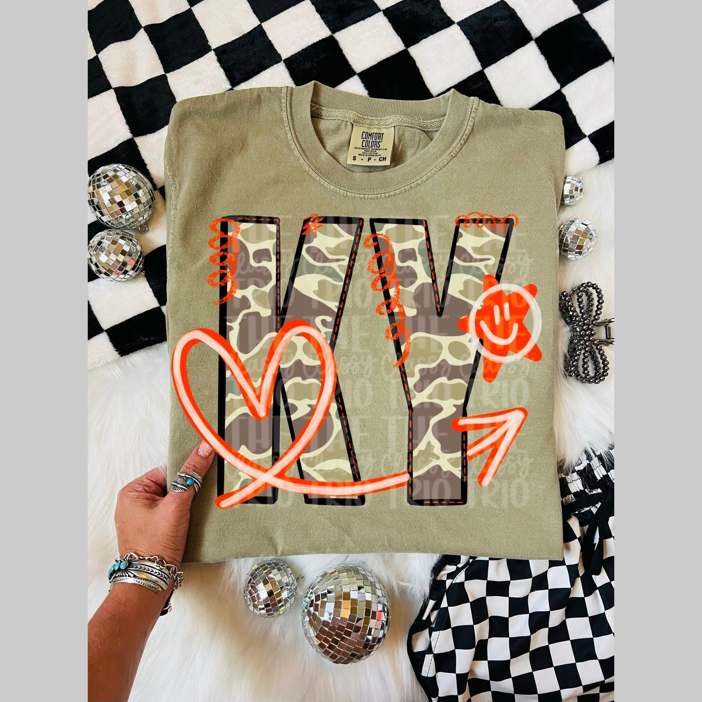 State Initial T-shirts