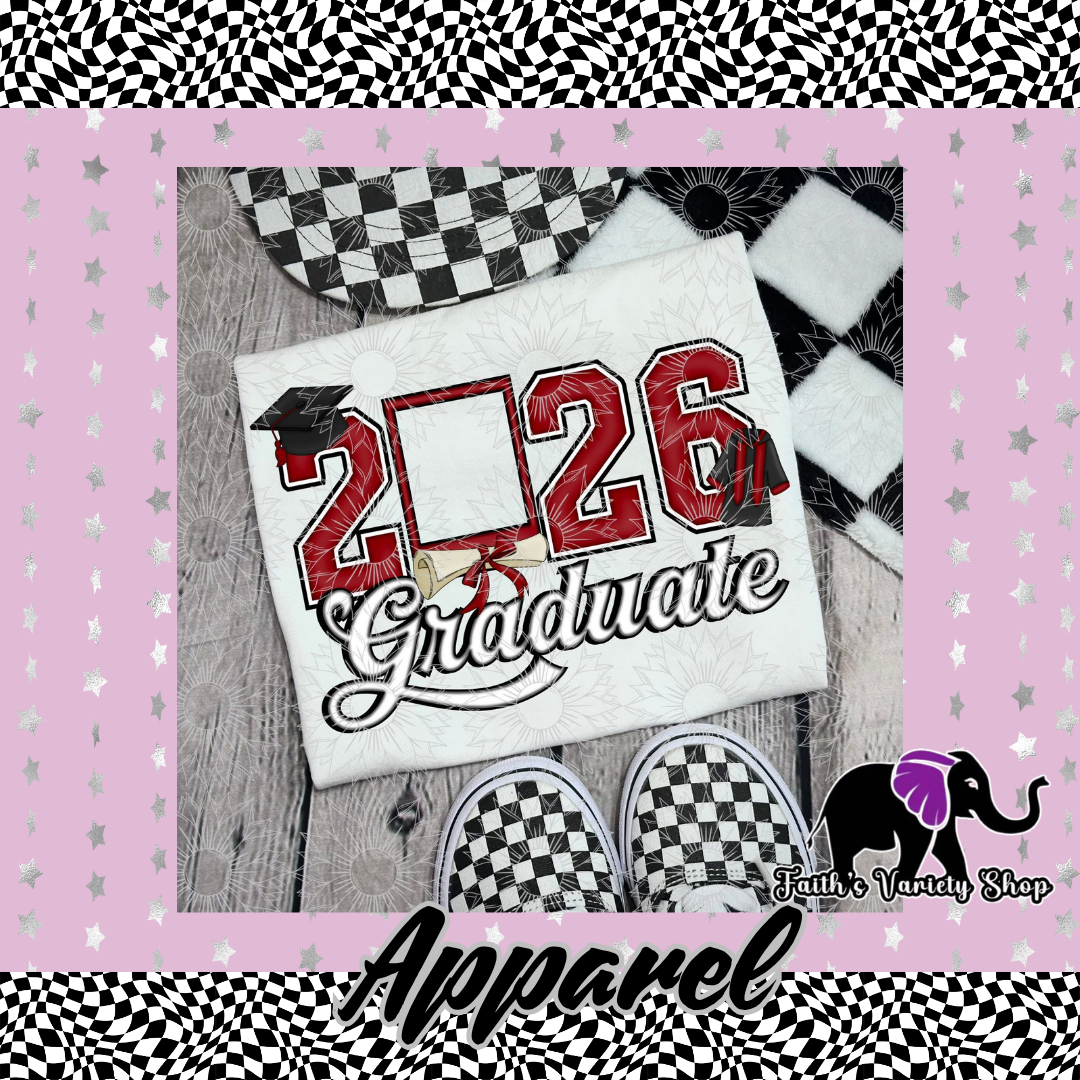 Dark Red 2026 Graduate Apparel