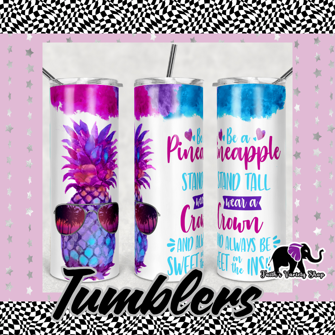 Be a Pineapple 20oz Tumbler