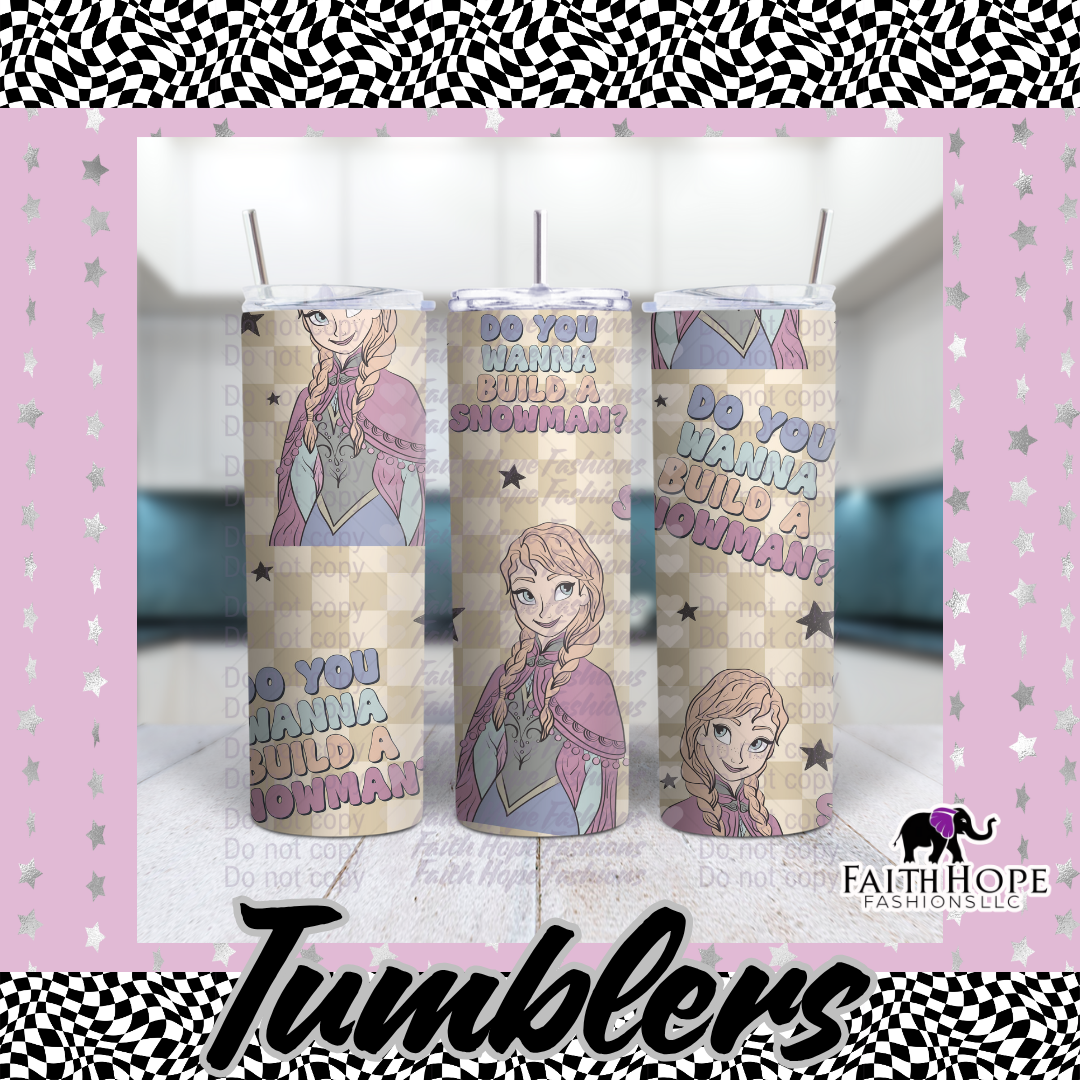 Build A Snowman 20oz Tumbler
