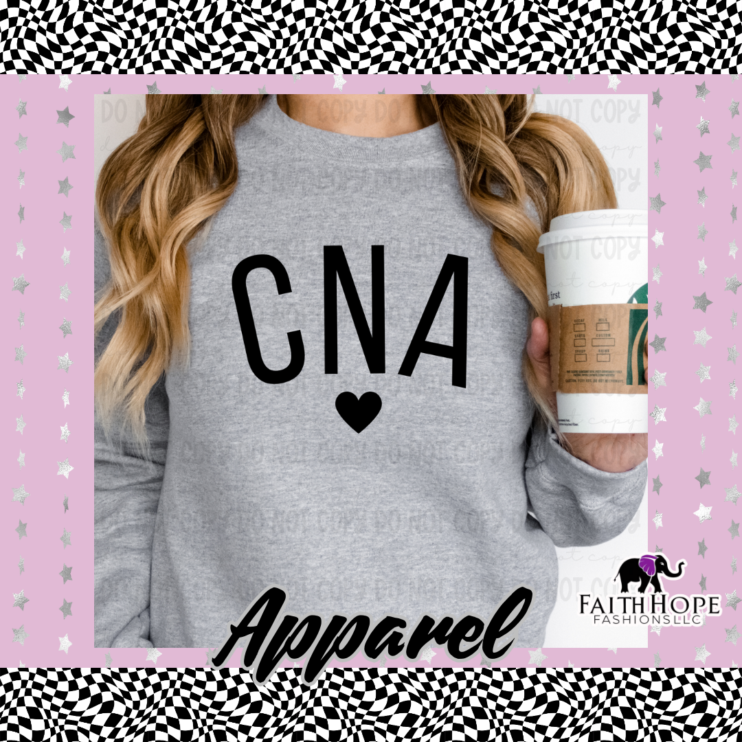 CNA Heart Adult Sweater