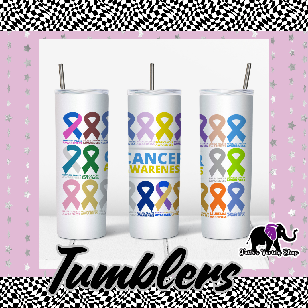 Cancer Awareness 20oz Tumbler