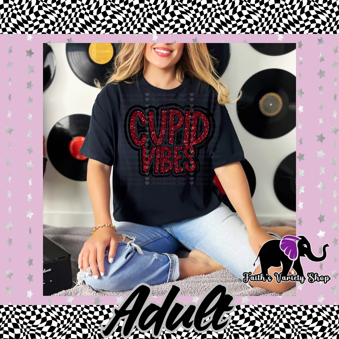 Cupid Vibes Adult Shirt
