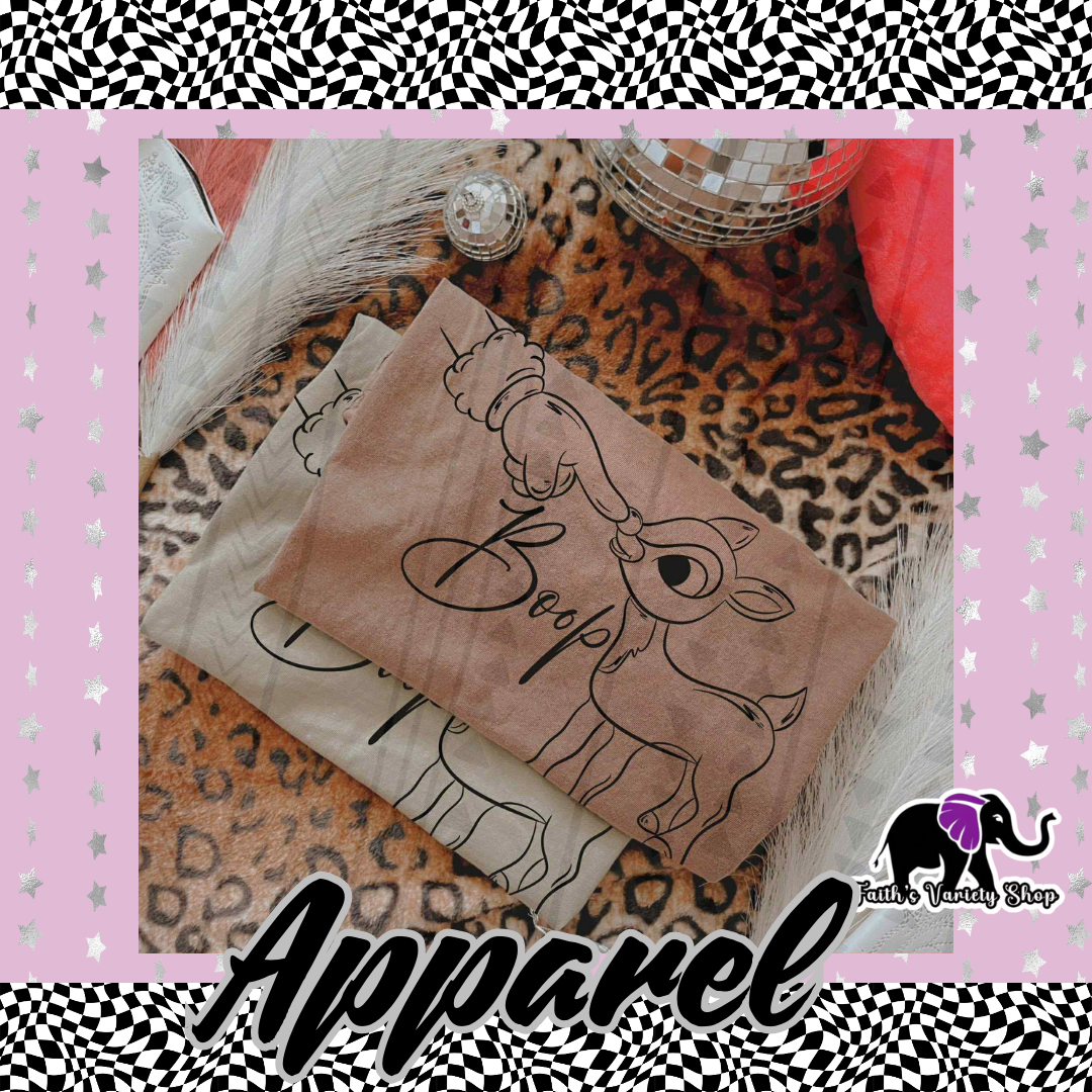 Deer Boop Adult Shirt