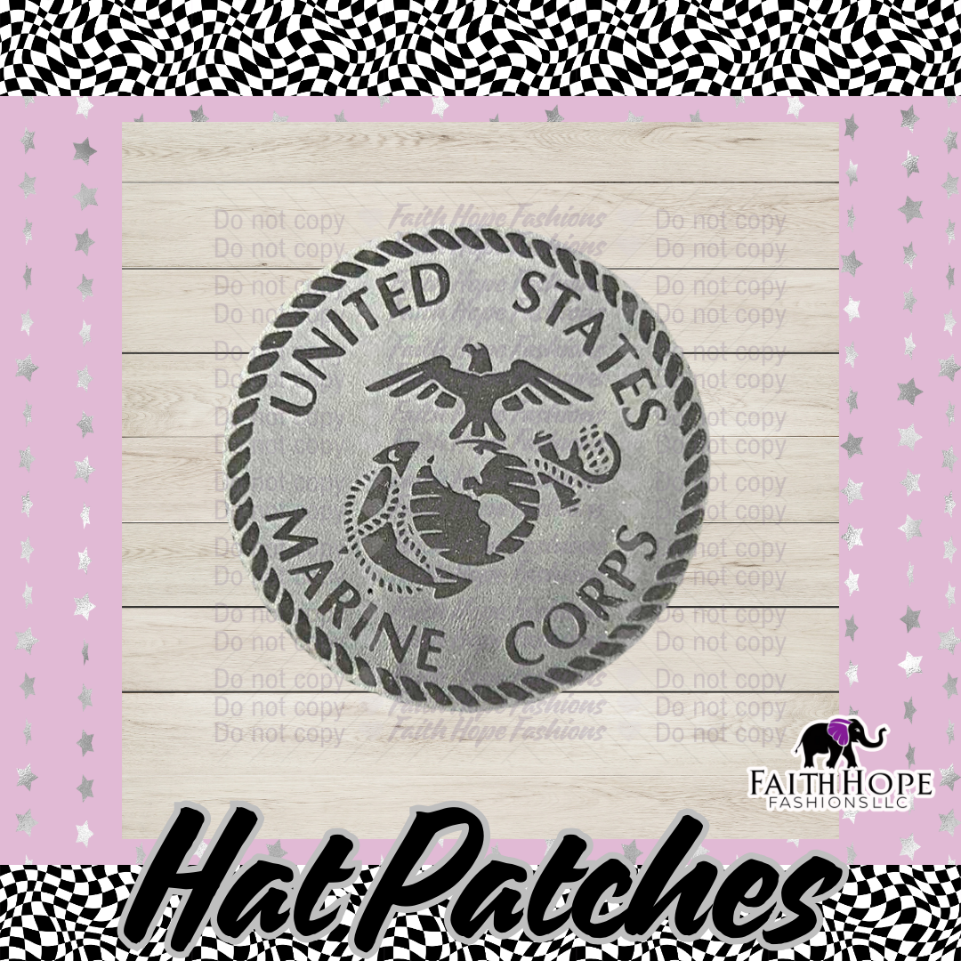 United State Marine Corps Hat Patch
