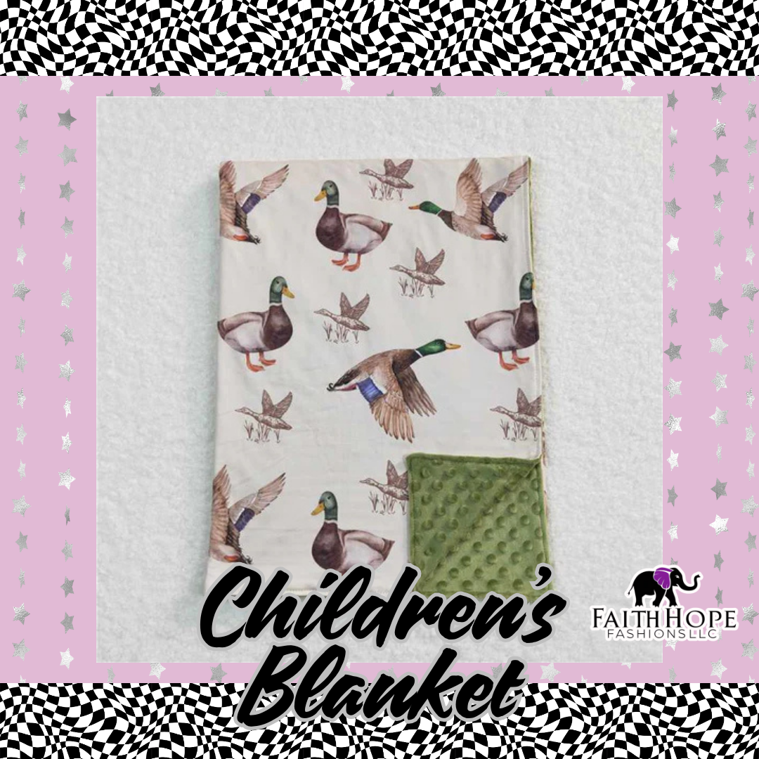 Duck Children's Blanket