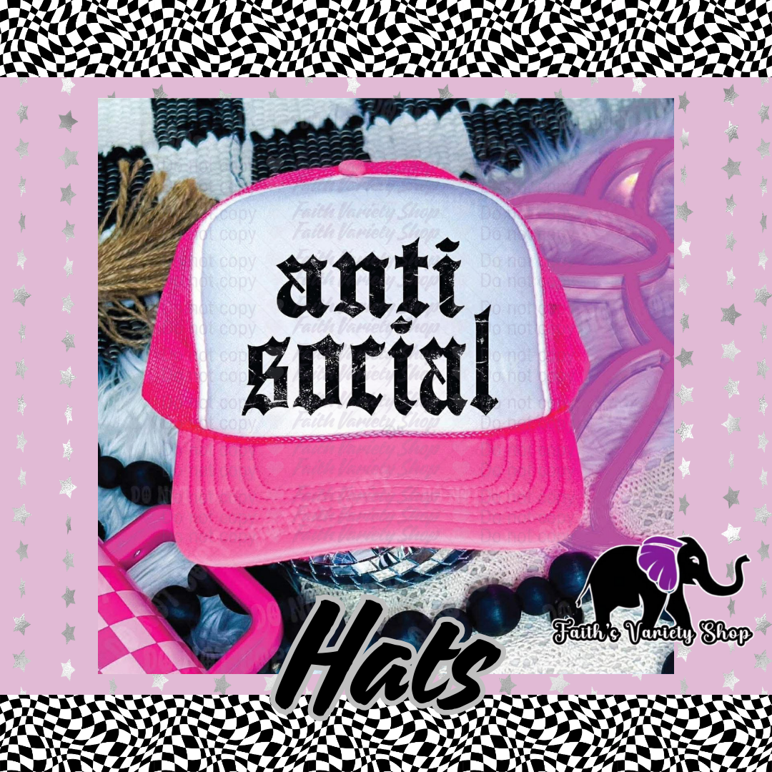 Anti Social Hat