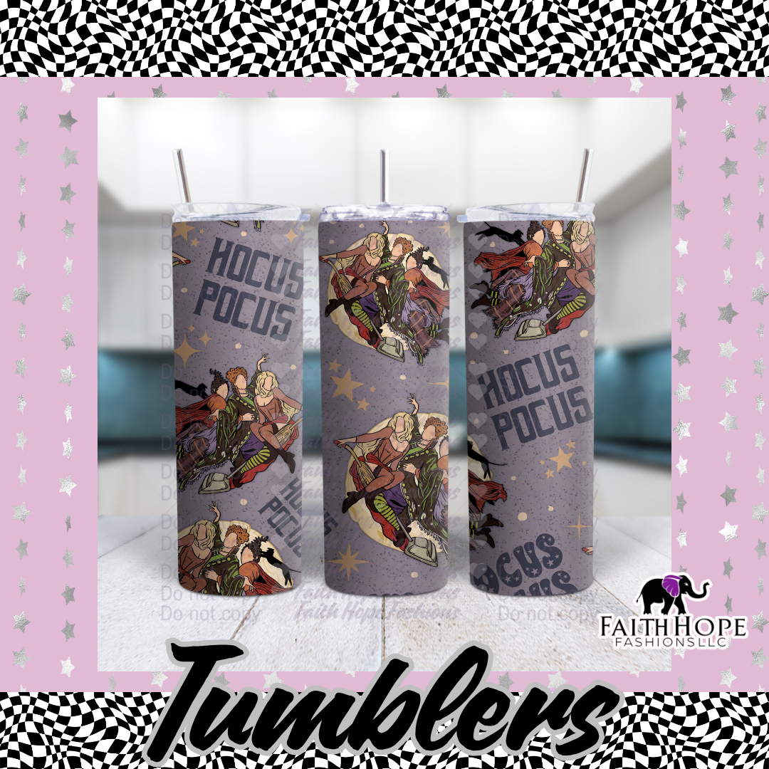 HP Sisters Purple 20oz Tumbler