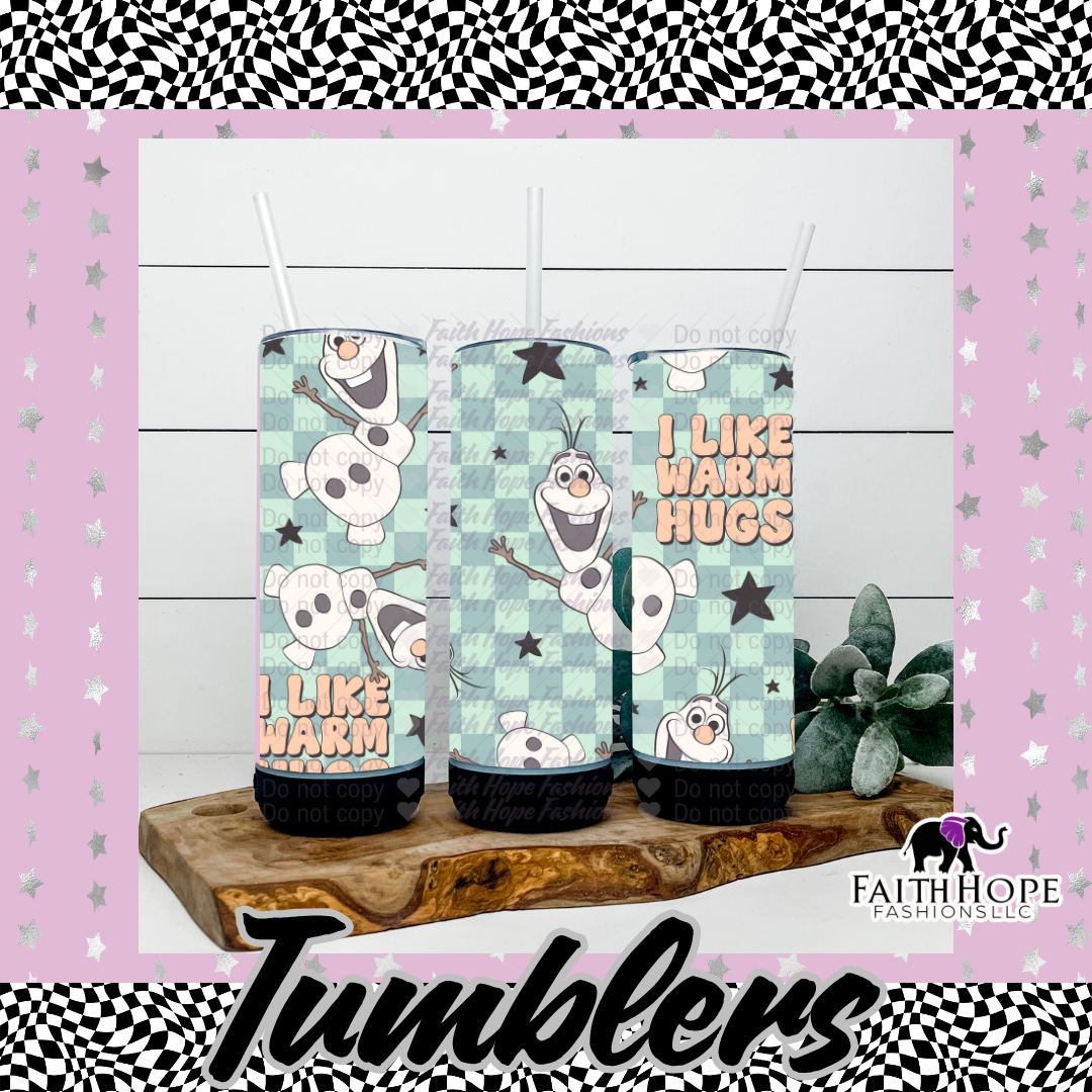 I Like Warm Hugs Frozen Bluetooth Speaker Tumbler