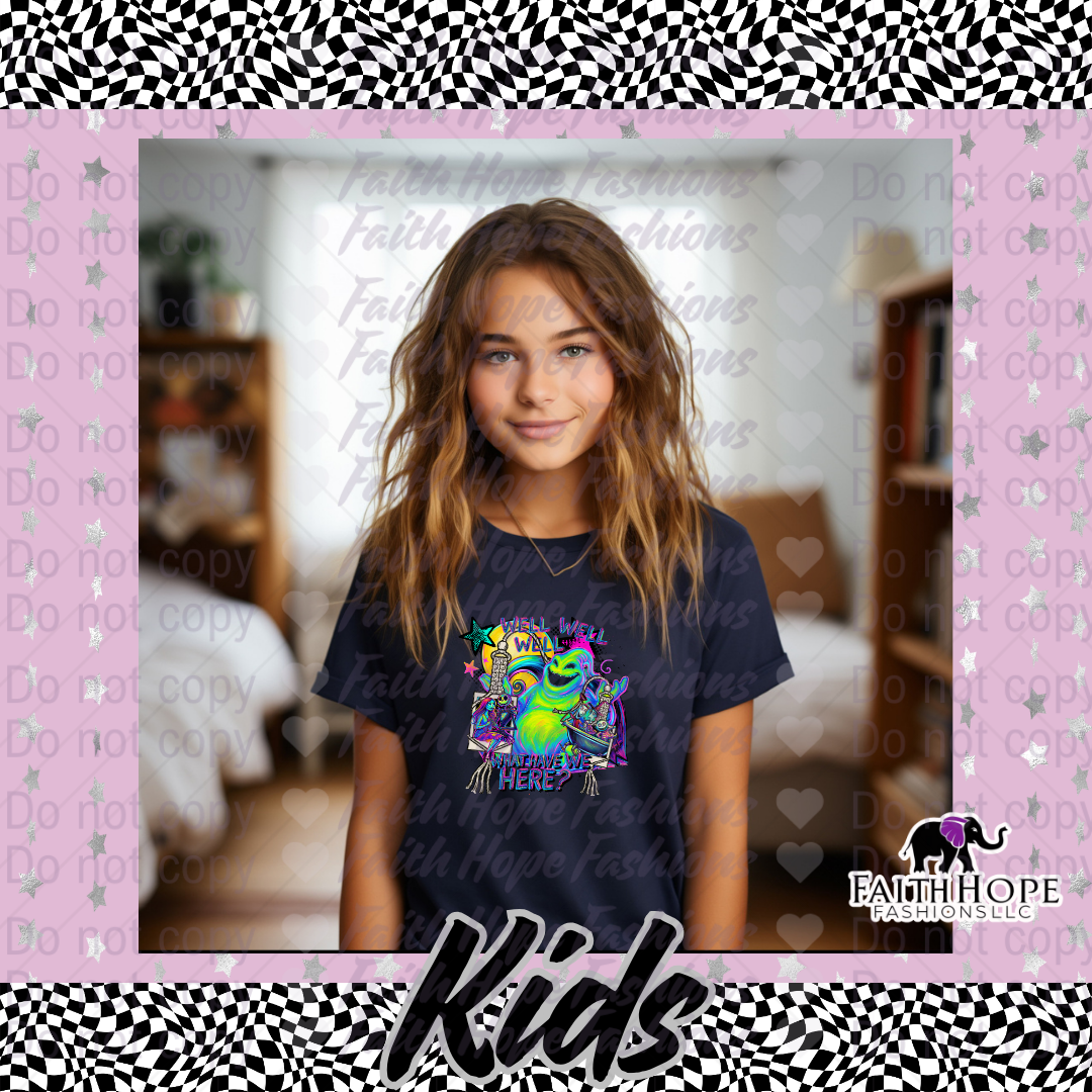 Well Well Well Oog Kids Shirt