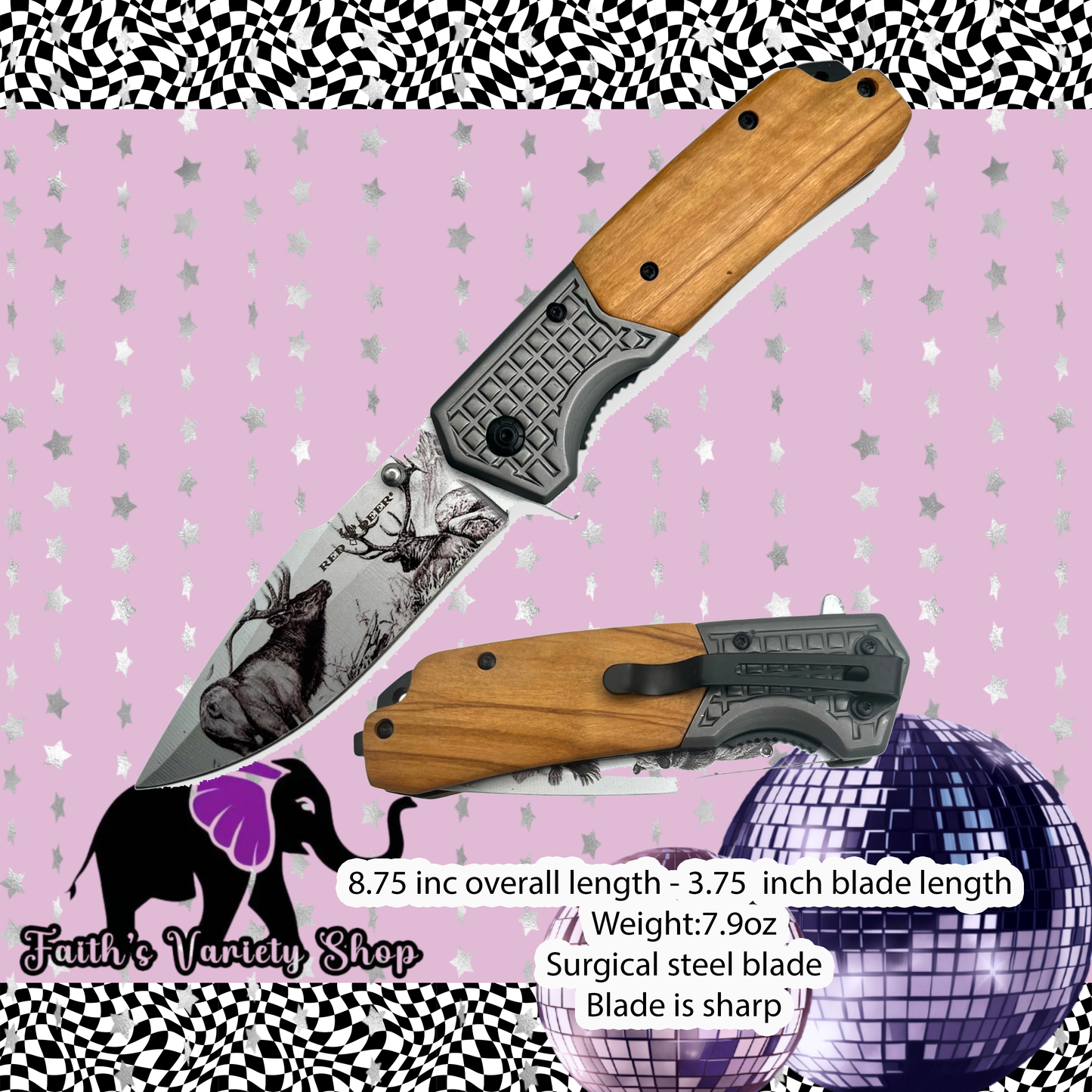 Red Deer Knife