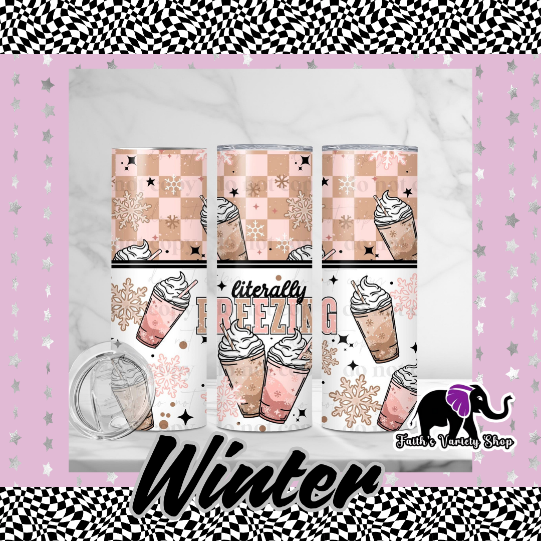 Literally Freezing 20oz Tumbler