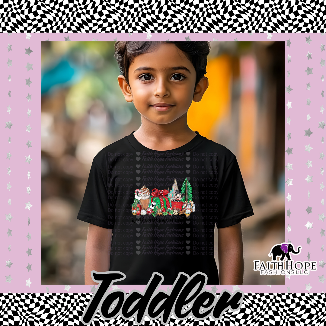 Most Wonderful Time Of Year Disney Toddler Shirt