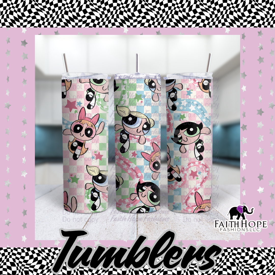 Powder Puff Girls 20oz Tumbler