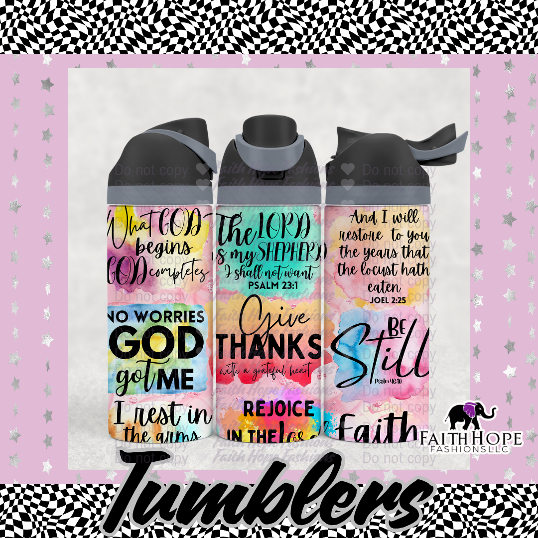Scripture Owala Style Tumbler