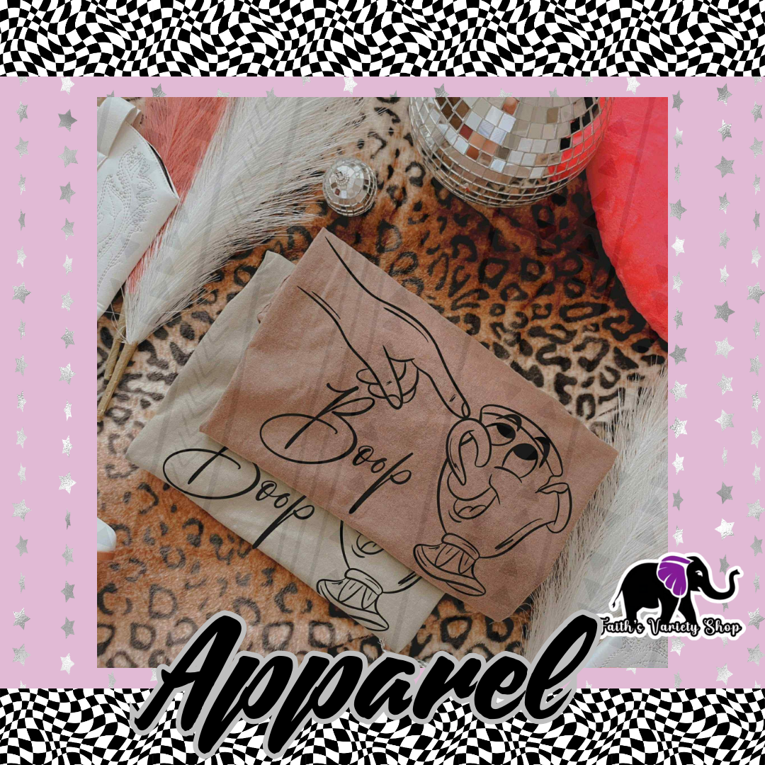 Tea Cup Boop Adult Shirt