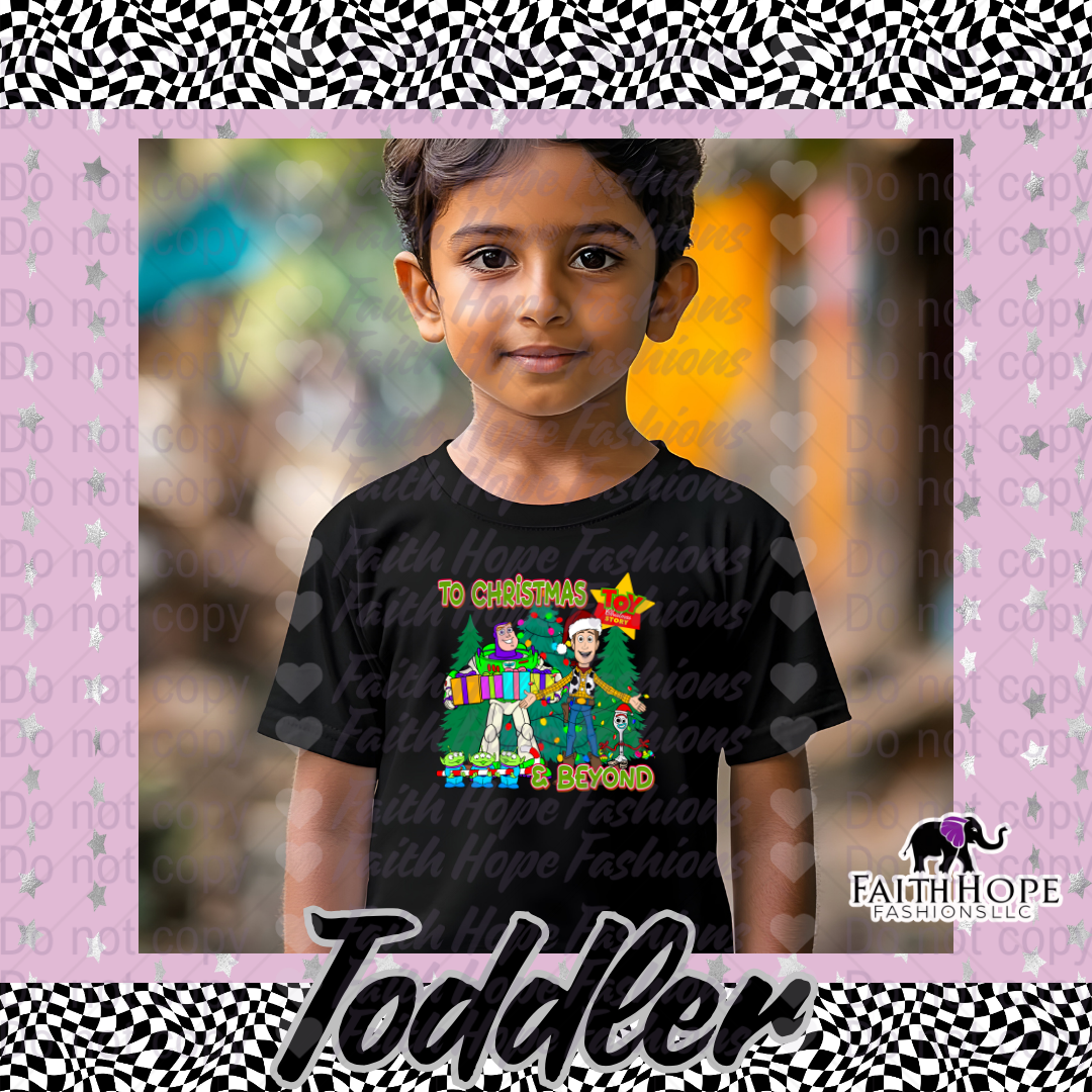 Toy Christmas Toddler Shirt