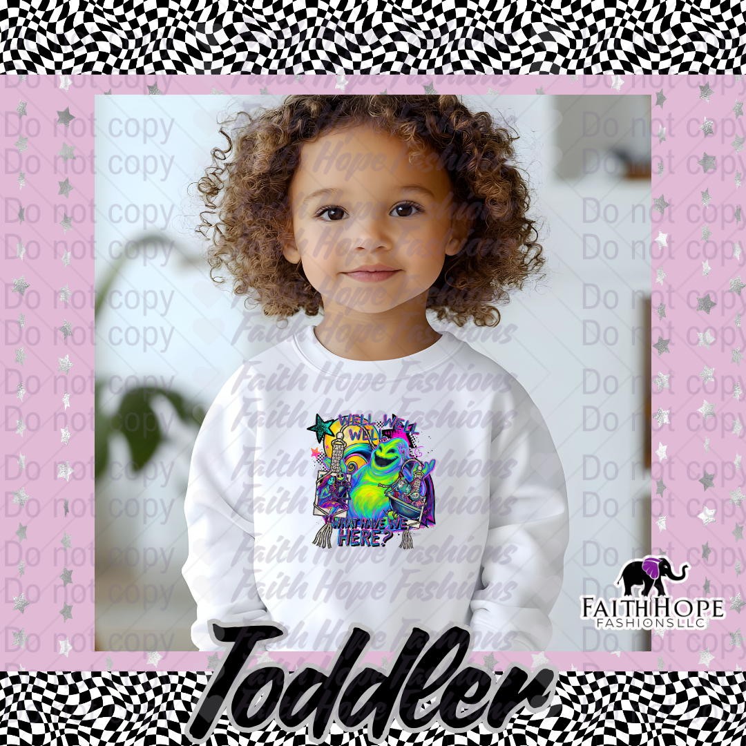Well Well Well Oog Toddler Sweater