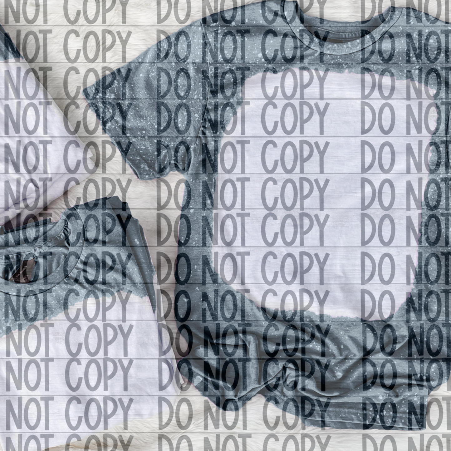Dark Heather Grey Bleached out T-shirt