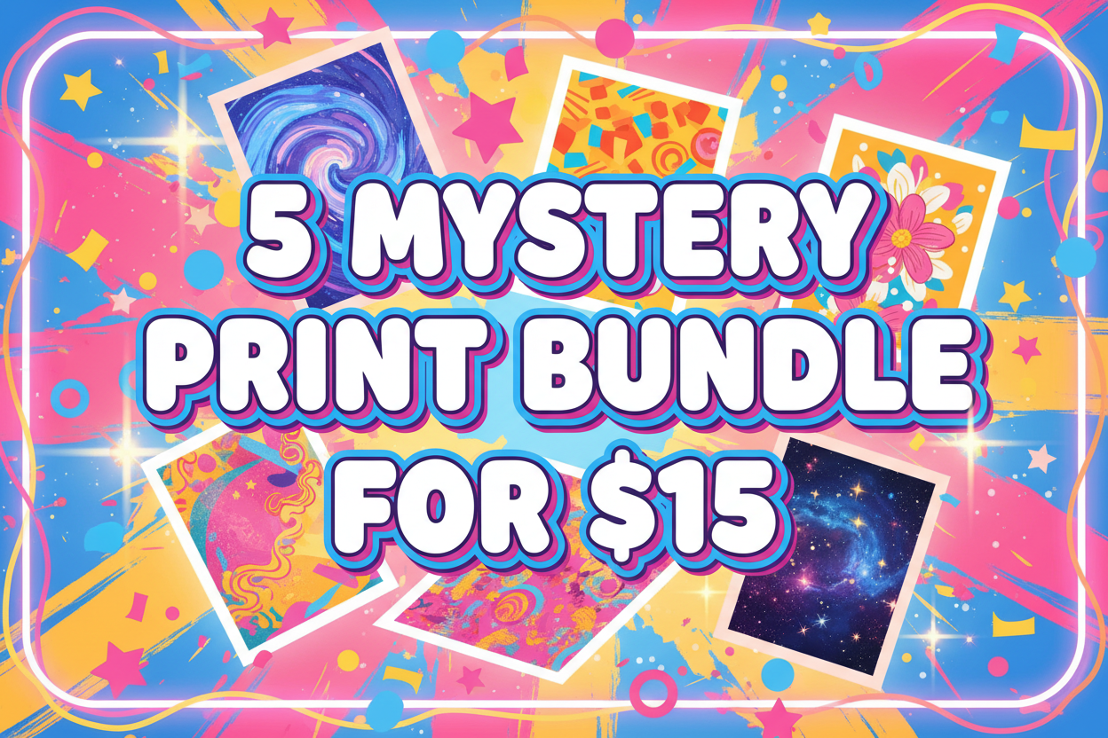 Mystery DTF Print Bundle (5 Prints)