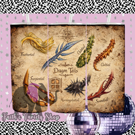 Dragon Tails Bookish Drinkware