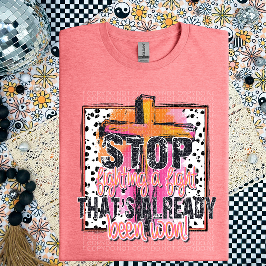Stop fighting a fight