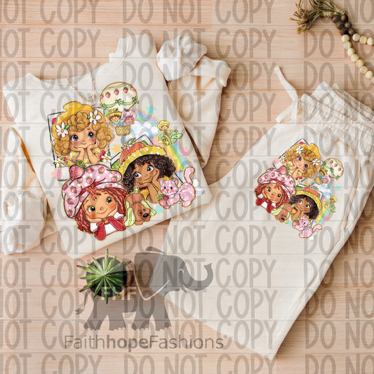 Strawberry Short Cake Jogger Set