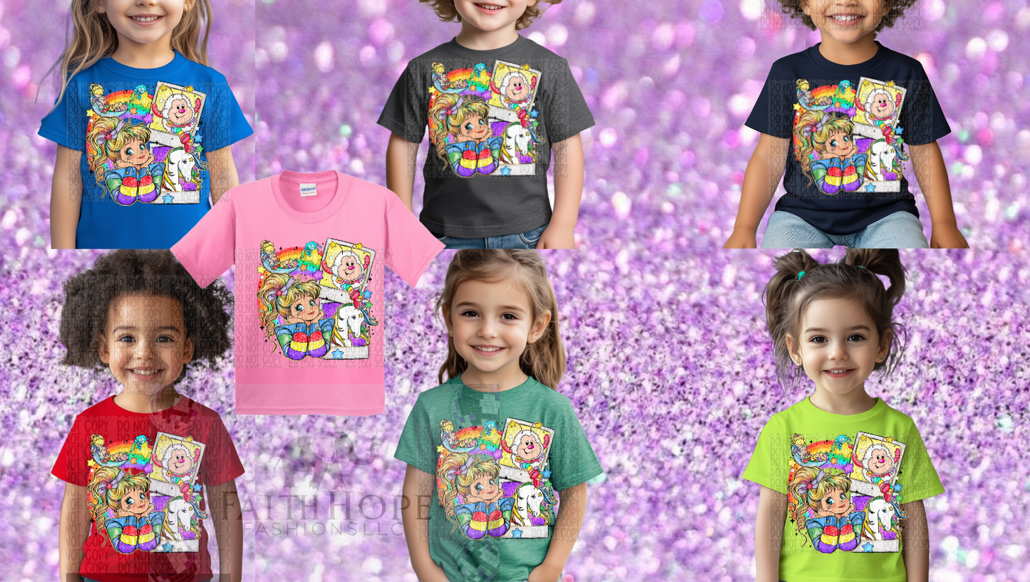 Rainbow Brite Polaroid Apparel