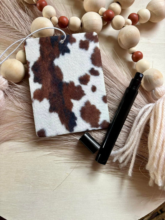 Cow Print Spray your own Freshies