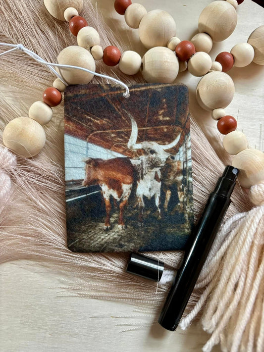 Add your own scent for Air car freshies