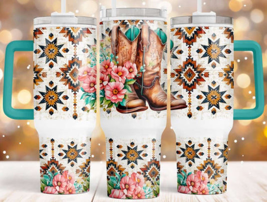 Western Style 40oz tumblers