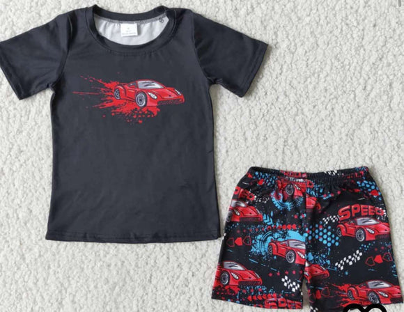 Boys Racecar Outfit