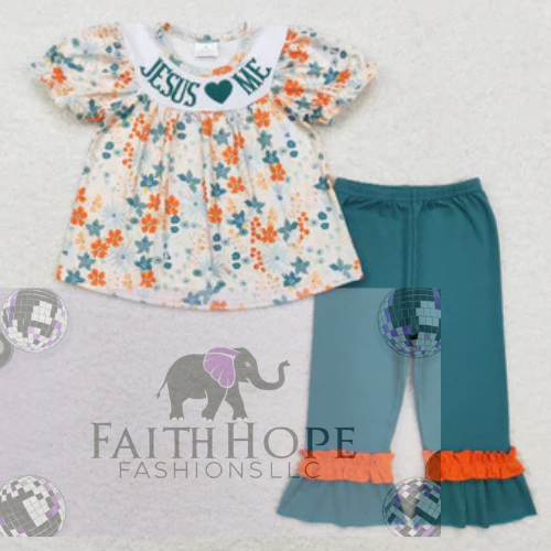 Jesus Loves Me Kids Outfit