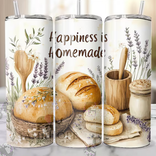 Happiness is homemade tumbler 20oz