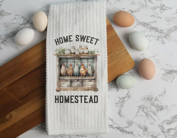 Home Sweet Homestead hand towel