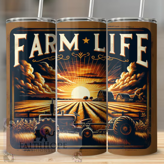 Farm Life 20oz tumbler