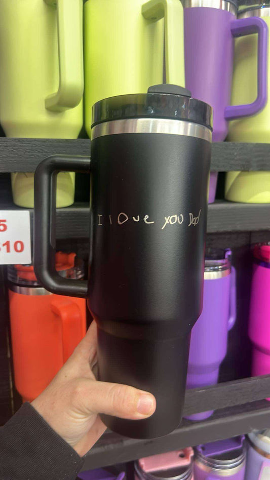 Personalized Kids Drawings or Writing cups!