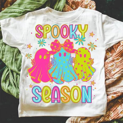 Spooky Season Neon Wholesale Shirts