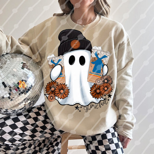 Ghost Sublimation DTF Print