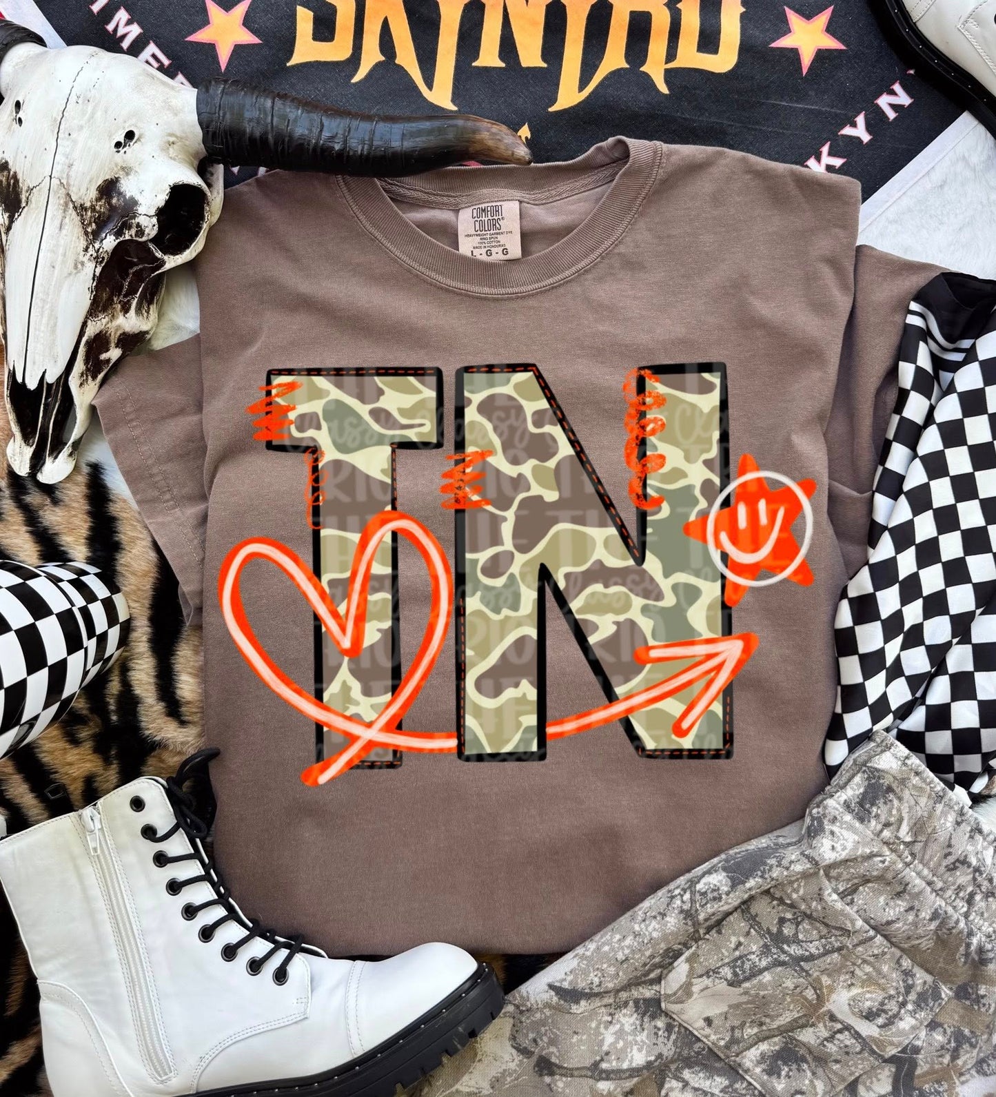 State Initial T-shirts