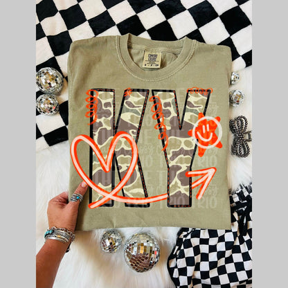 State Initial T-shirts