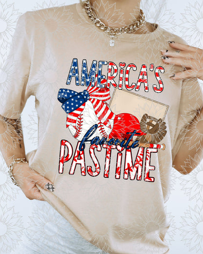 America's Favorite Pass Time Apparel and Tumbler Bundle