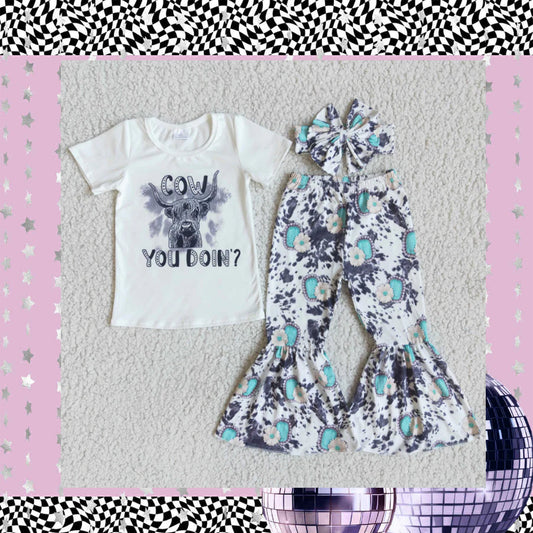 Cow You Doin' Children's Outfit