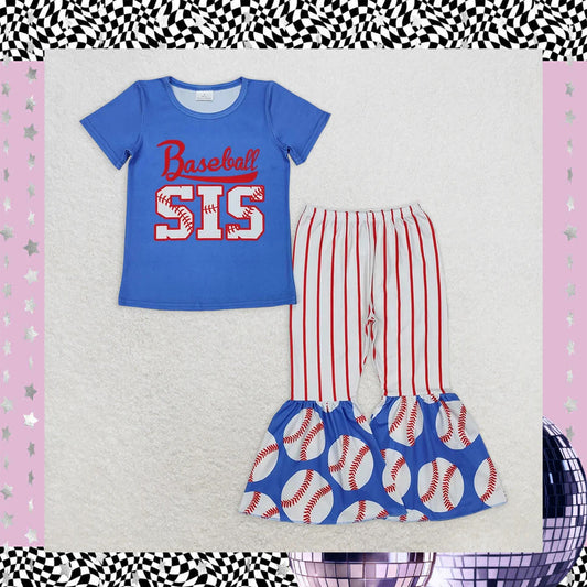 Baseball Sis Children's Outfit