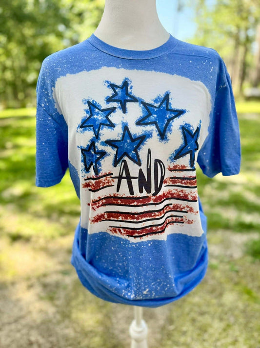 Stars and Stripes Bleached Shirt
